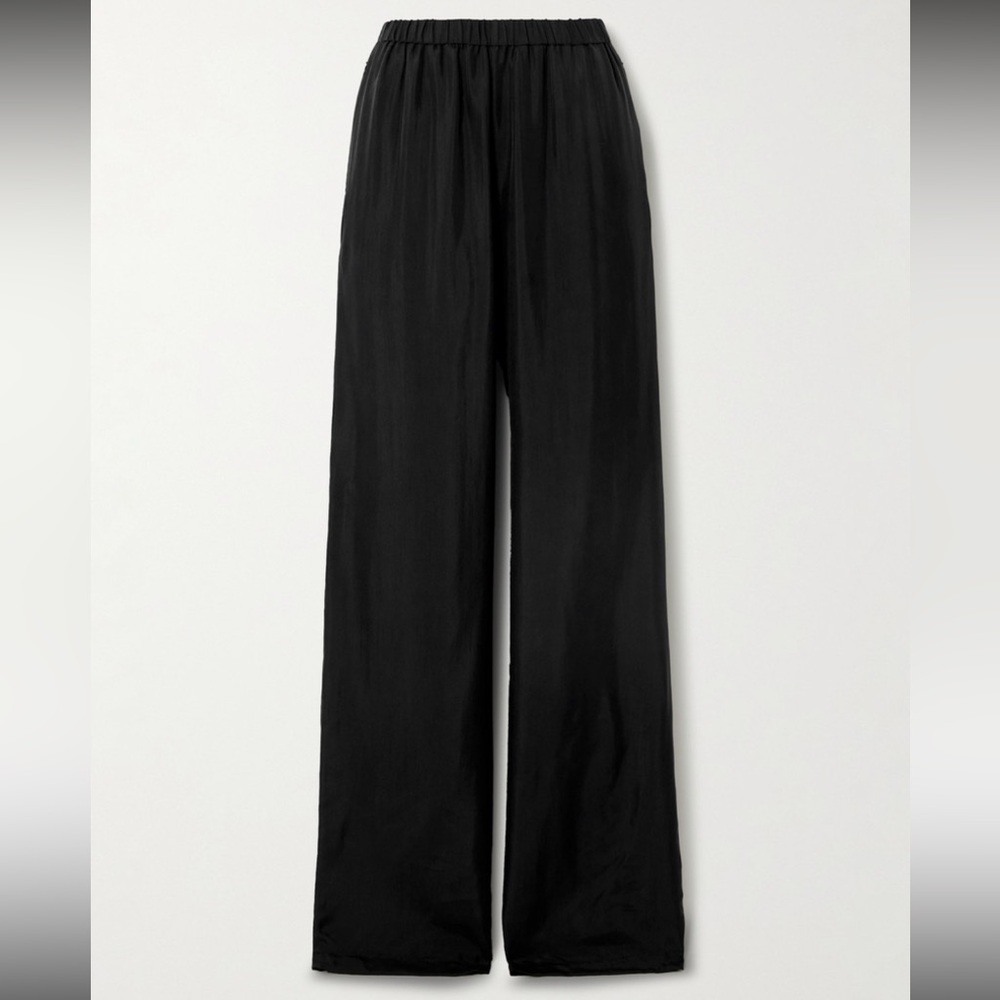 NEW W TAGS / ANN DEMEULEMEESTER Silk Jersey cropped pants / small